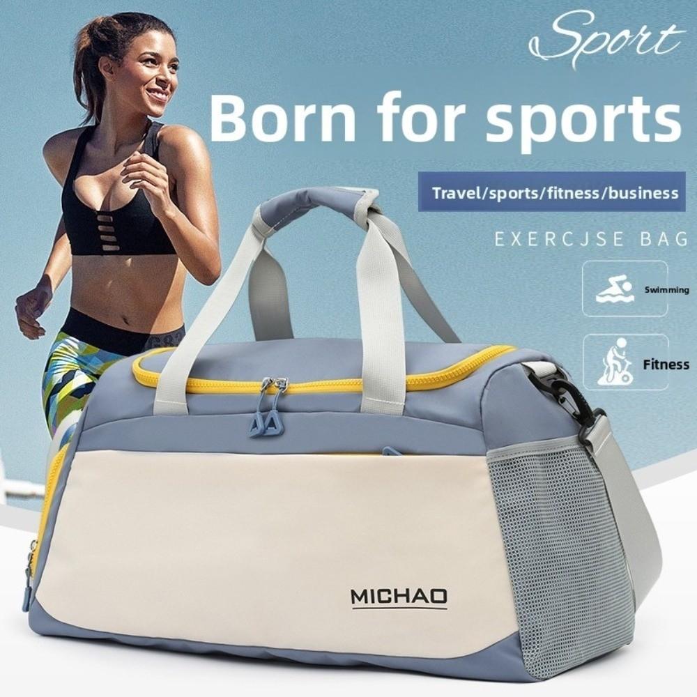 Large Capacity Fitness Handbag Wet Dry Separation Travel Luggage Bag Gym Shoulder Bag  Women