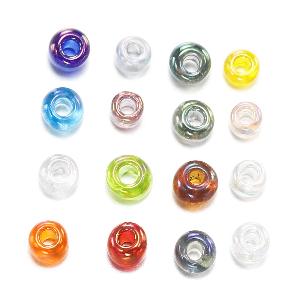 800/1600pcs 2mm Colorful Charm Seed Beads Glass Irregular Spacer Loose Bead for Necklace Earrings DIY Jewelry Making Supplies