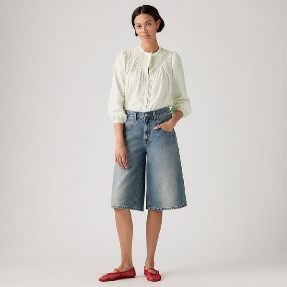 

Levi S Women S Super Baggy ShortS 005dt0002 medium indigo/61(24)
