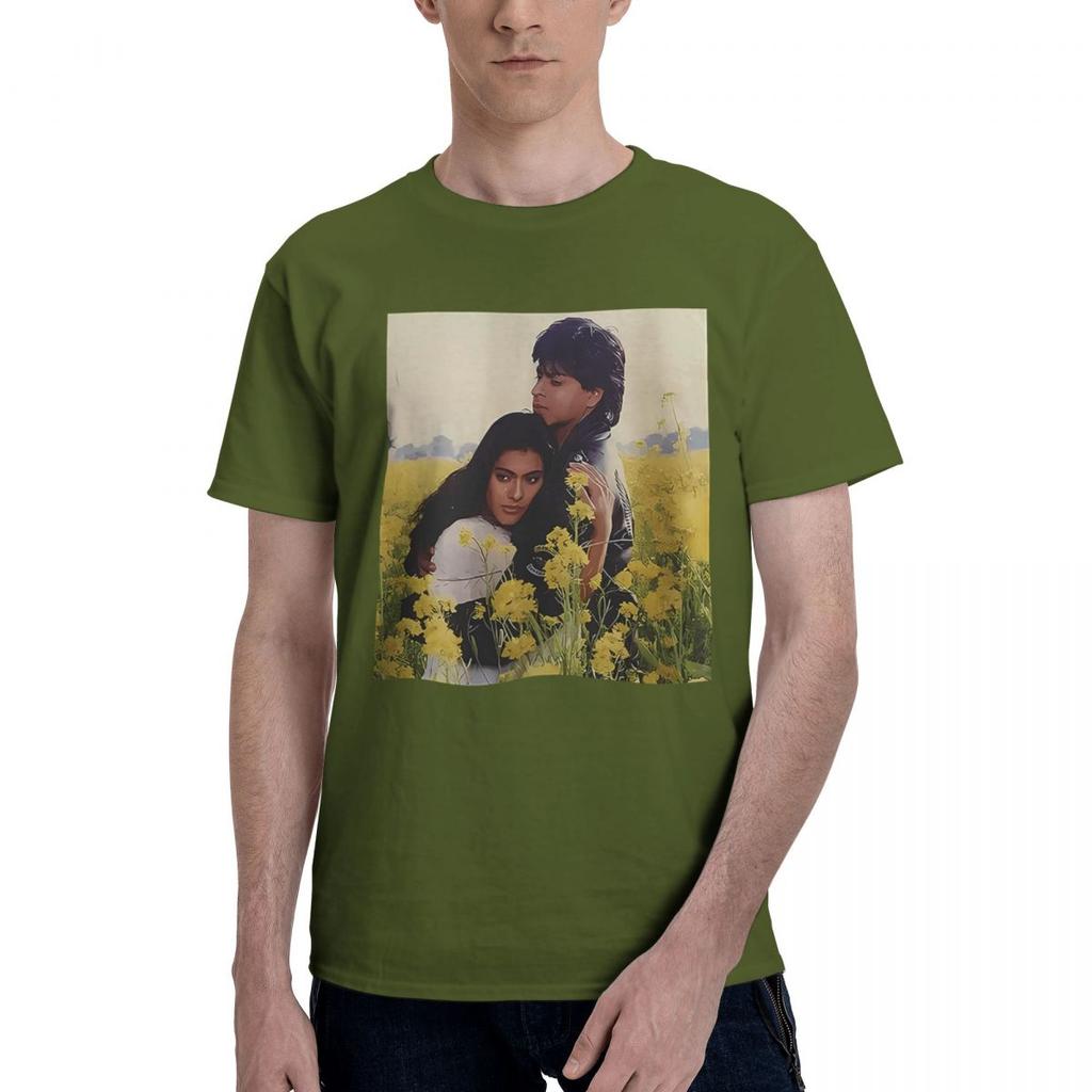 Dilwale Dulhania Le Jayenge Srk Shahrukh Khan 100 Cotton Casual Breathable Confortable Tshirt Funny Ugus TShirts Mens Gifts