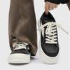 2025 New Niche High Street Tide Brand Flat for Men's Shoes Trendy Sports Leather Surface Versatile Casual Board Shoes Men