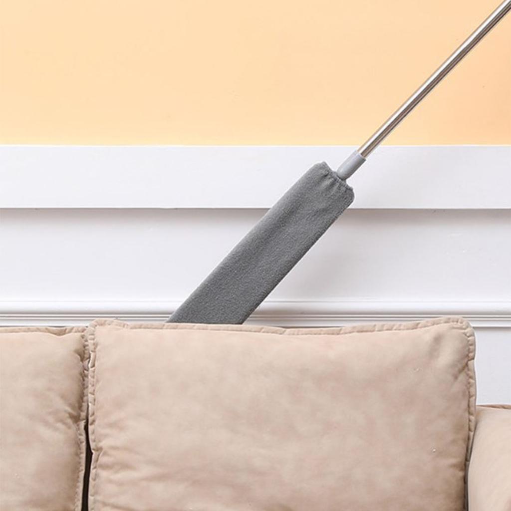 Dust Duster Off Mop Slipper Electrostatic Adsorption Retractable Extended Bed Bottom Gap Cleaning