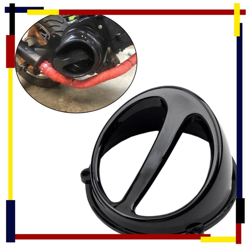 Engine Cooling Fan Cover Assembly Motorcycle Scoop Fan Cover for ZX Motorcycle Scoop Fan Cover Replacement Part чёрный