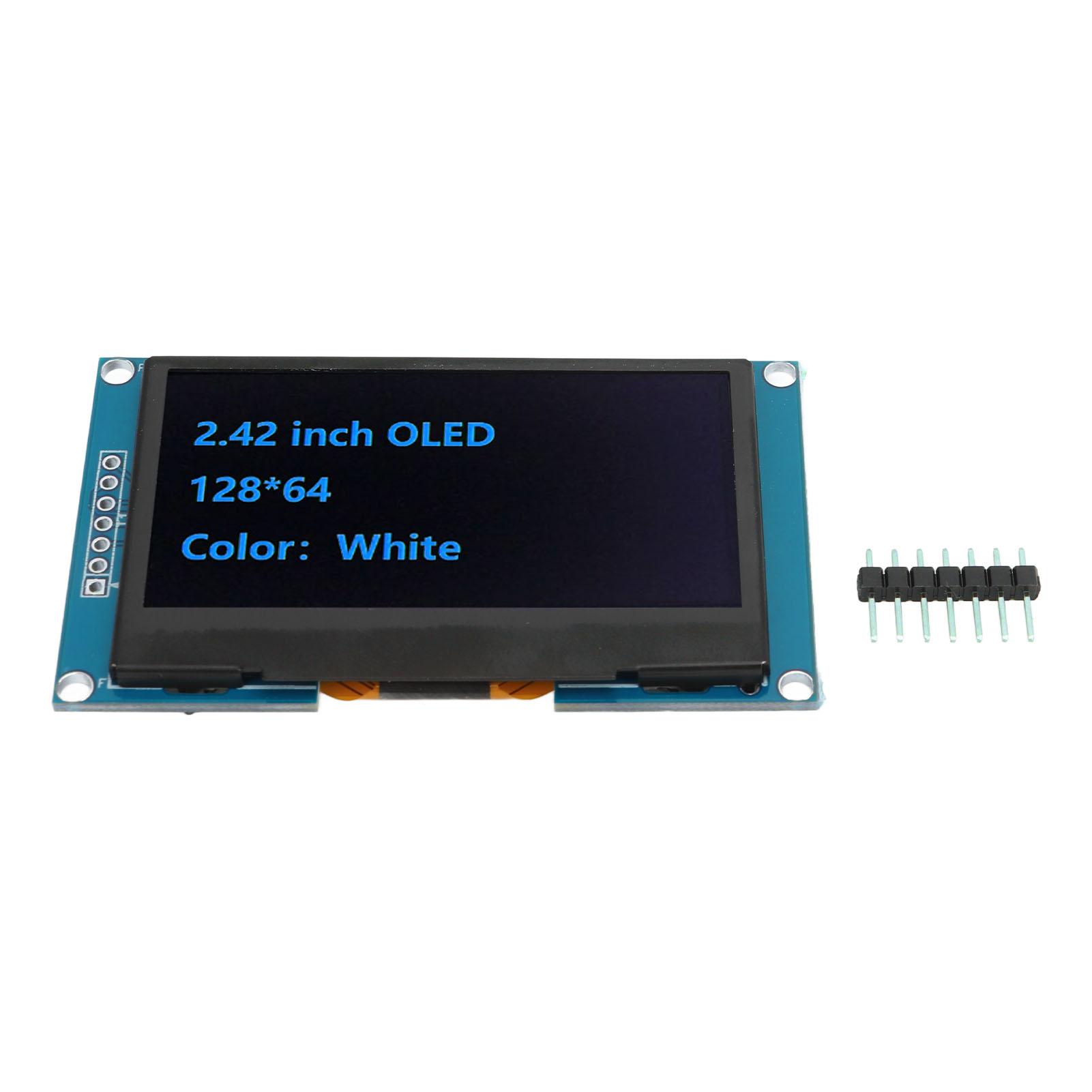 

Display Module 2.42in Organic Light Emitting Diode SPI Serial Port SSD1309 Drive IC for DIY MRA091C