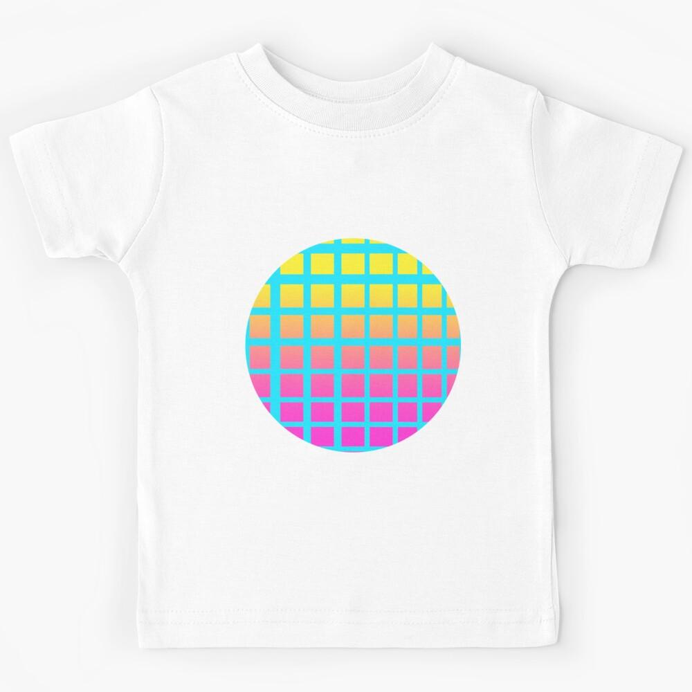 RETRO WAVE, SYNTH WAVE 80S Theme, Pattern|Perfect Gift Kids T-Shirt 100