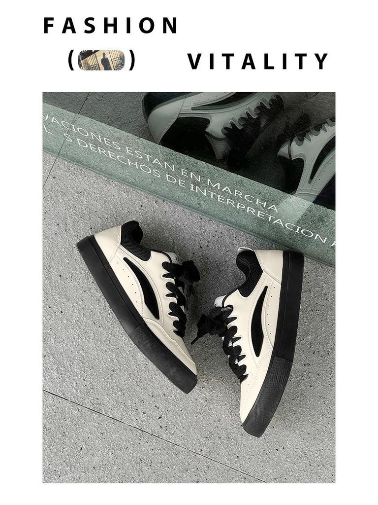 Men's 2025 Summer Retro Sneakers - Niche Design, Thick-Soled Casual Sports Loafers