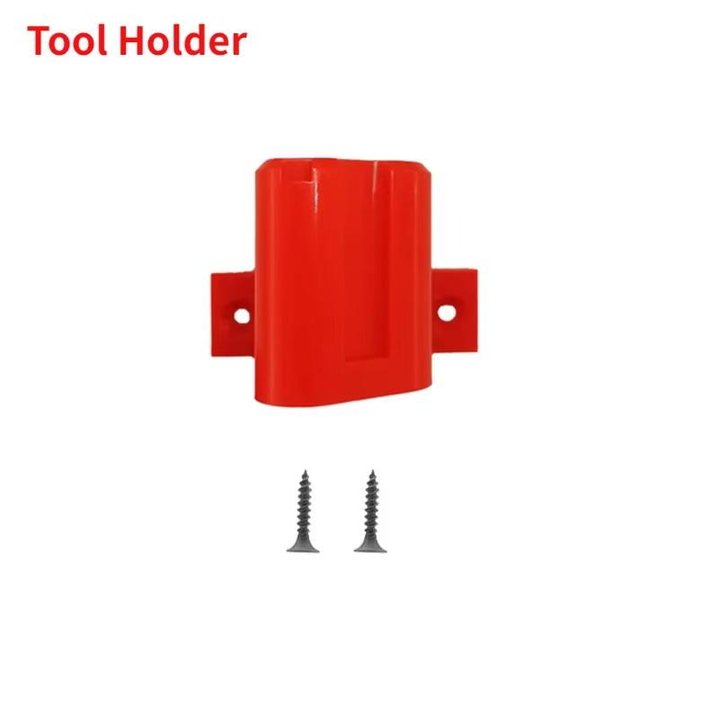 Wall-Mounted Battery Holder Tool Holder With Screws For Makita/Milwaukee/Bosch 10.8V 12V Battery and Tool Storage Rack
