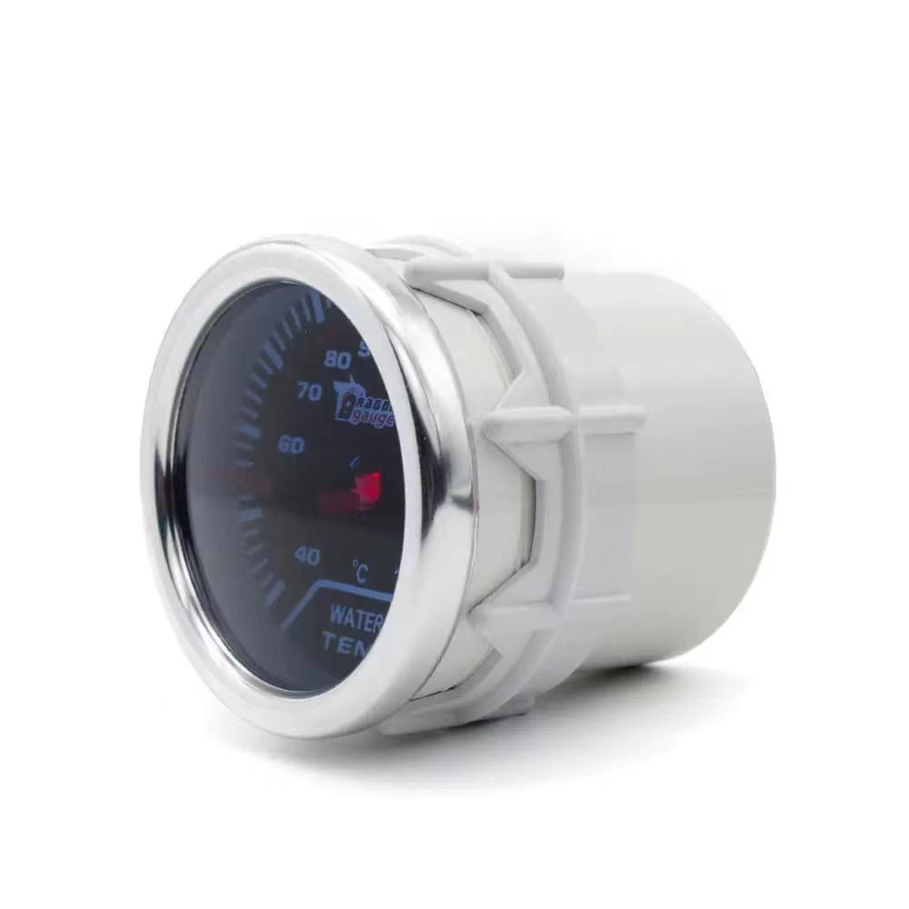 Water Temperature Gauge 2 Inch 52mm Car Universal LED Backlit Pointer Car Engine Coolant Temp Meter for Auto Modification