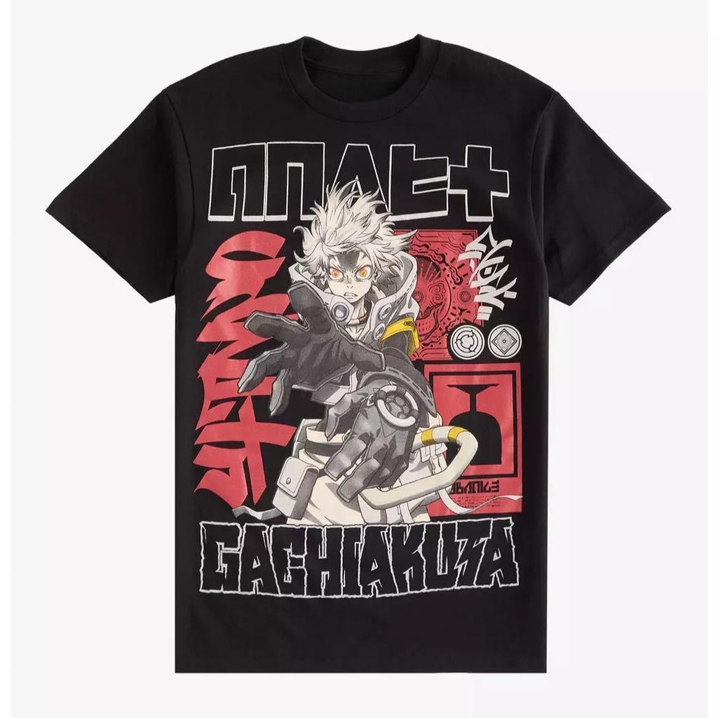 New Comic Gachiakuta Rudo Graphic Cotton Unisex Shirt Japanese Anime Summer Unisexs Womens Korean Style Fashion Tshirt