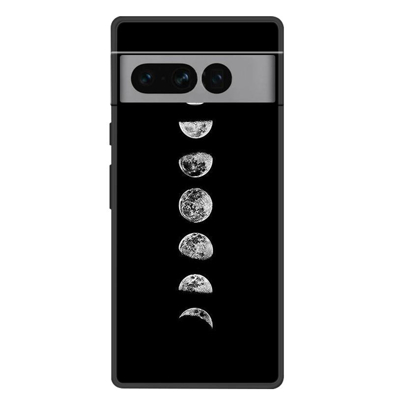 For Google Pixel 7 Pro Case Soft Black Silicone Bumper Butterfly Phone Cover for Googe Pixel7 7Pro Pixel7Pro Cases Fundas Coque