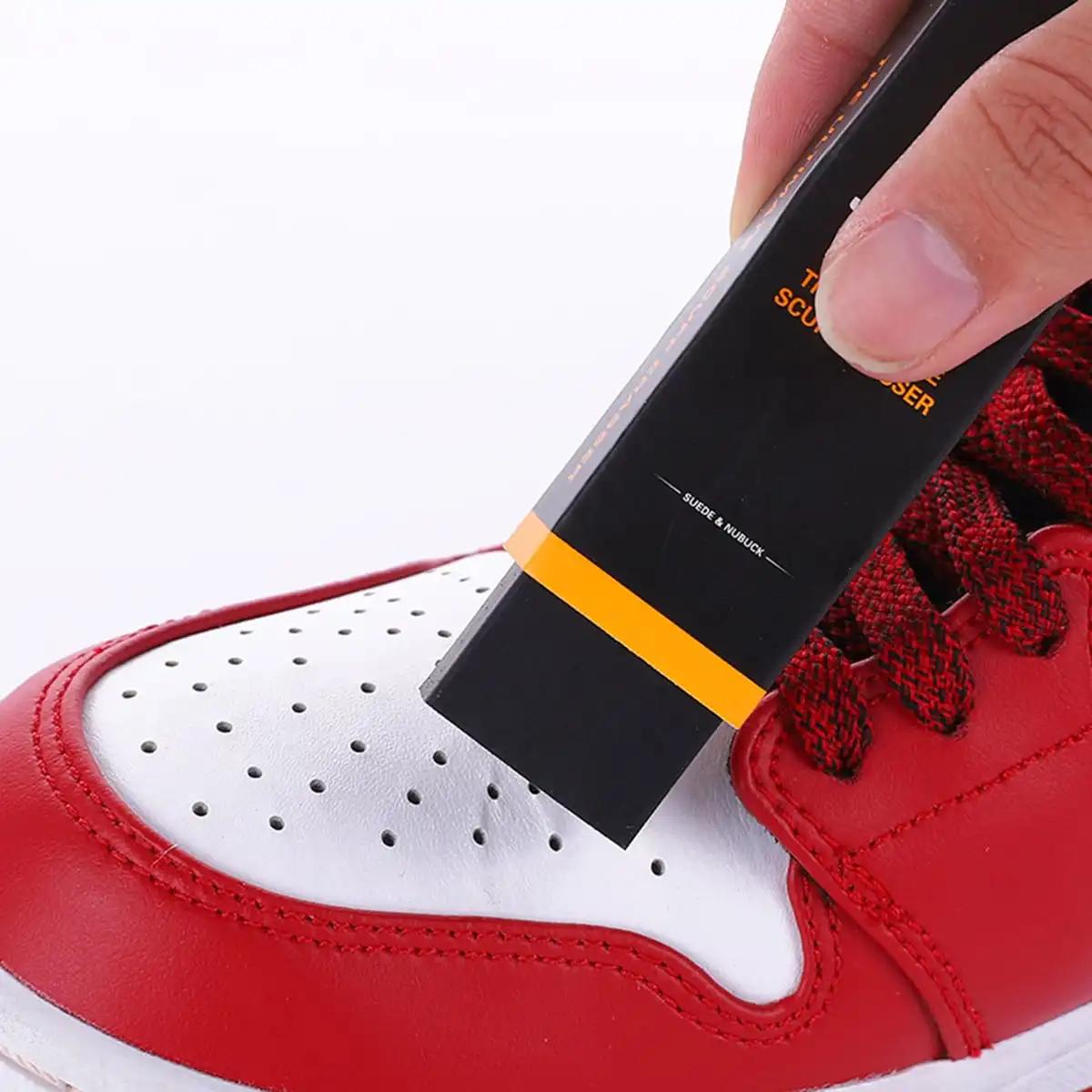 

1pc Shoe Brush Matte Eraser for Shine White Shoe Descaling Simple Easy To Use Shoe Accessories чорний