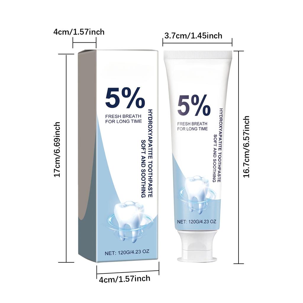 120g Anti Decay Toothpaste Repair Gums Teeth Whiten Remove Yellow Fresh Breath Oral Hygiene Care Mint Flavor Toothpaste