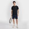 FILA Tennis Simple Sports Training Versatile Comfortable Knitted Short Sleeve T-Shirt Men Tops Black A51M613101FBK