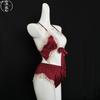 Sexy Lingerie Sexy Lace Pure Lust Seduction Teasing Suspenders Shorts Halter Suit