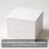 Easy Peel-off Release Paper Sheet Heat-Resistant Single-Sided