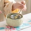 Ceramic Bamboo Japanese Matcha Tea Set Matcha Bowl Matcha Making Kit Matcha Whisk Set  Tea Lovers