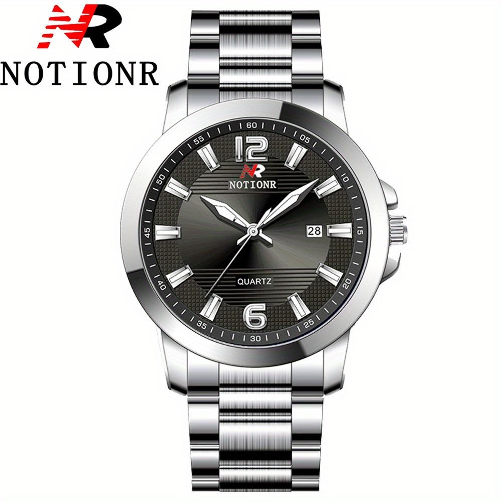 Men'S Business Casual Stainless Steel Strap Men'S Quartz Watch Available In A Variety Of Colors