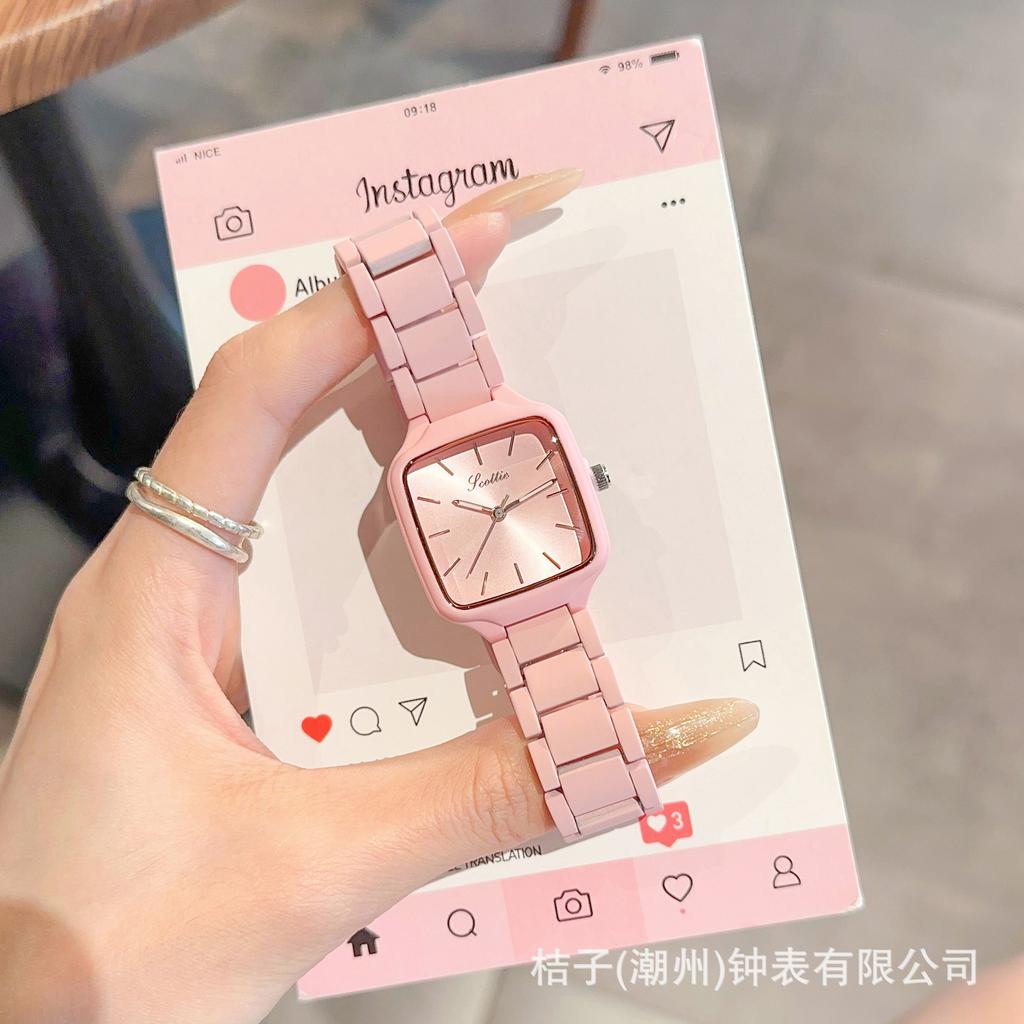 Shi Gaudi watch Maillard niche women's simple square women's watch high sense 2026 is popular