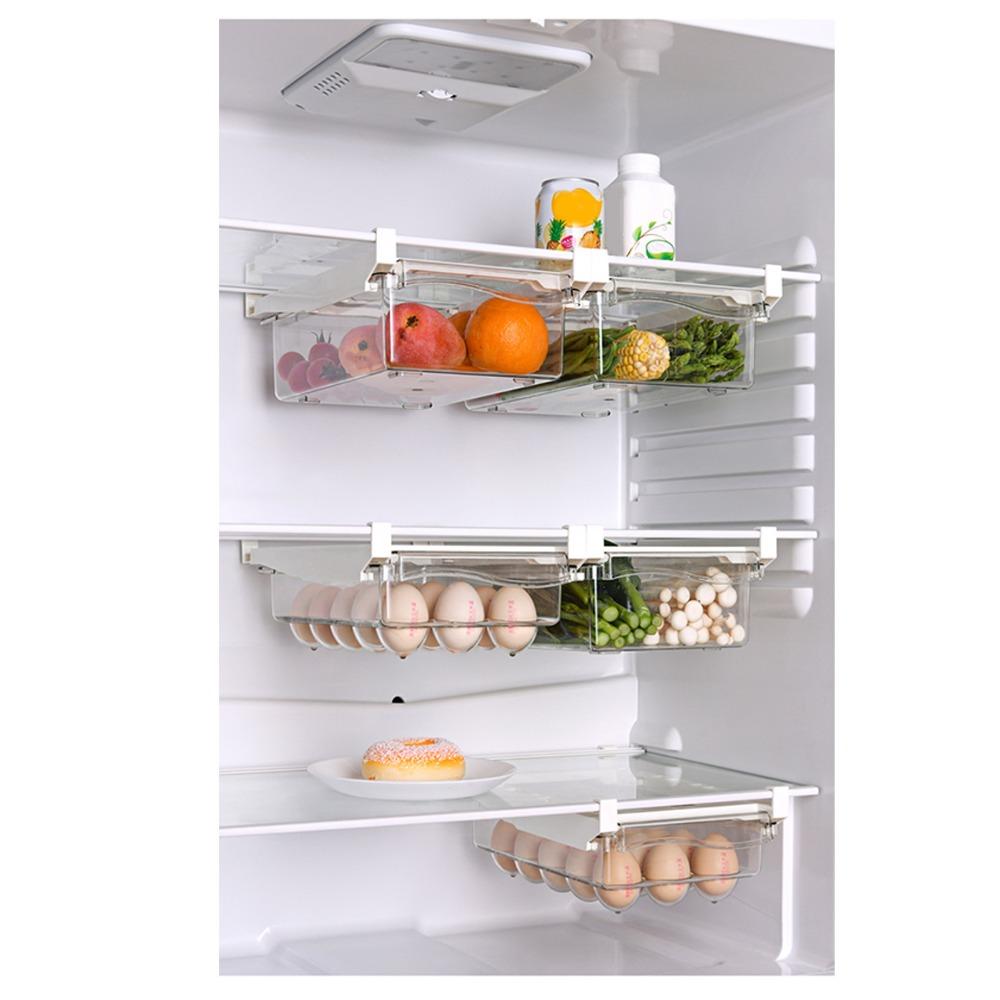 Pull Out Design Refrigerator Drawer Organizer Refrigerator Storage Container Food Storage