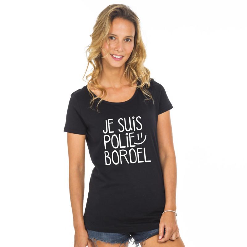 Women's T-shirt - I'M POLIE BORDEL