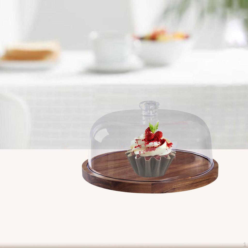 Kuchen Display Server Tablett Ständer Tragbare Vielseitig Dekorative Bruchsicher Runde Container