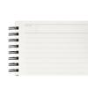 Maruman MNEMOSYNE Notatnik 5,83 x 4,13 cala (A6), 7mm w linie 18-liniowy z pogrubioną linią podziału, 80 arkuszy (N176)