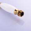 Gold Bathroom Shower Head Water Saving Brass Telephone Style Hand-held Shower Head Sprayer Tap Banheiro Lavabo Ducha plumbing
