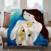 Japan T-Takeru Amano Blanket Design Lightweight  For Dorms, Naps, Living Room, Office,Sofa,All-Season