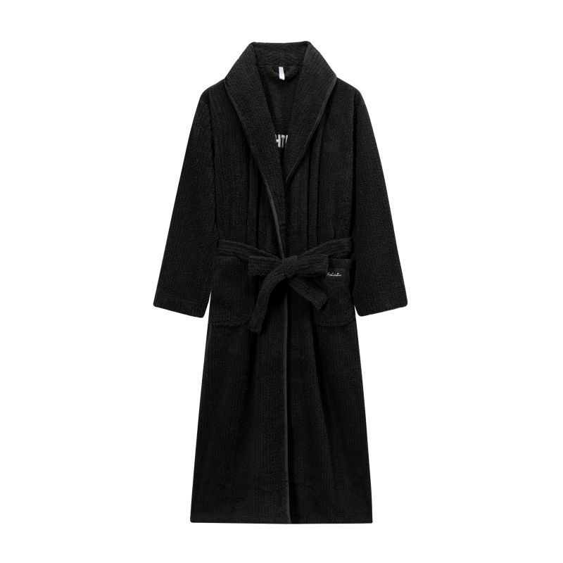 Nightgown Women'S Autumn And Winter Coral Fleece Men'S Bathrobe Couple Pajama Set Extended Yukata Thickened Winter