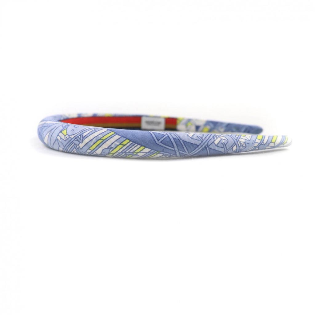 HERMES hair accessory Elsa the Horse Legend Headband hair band Multi silk Women Used