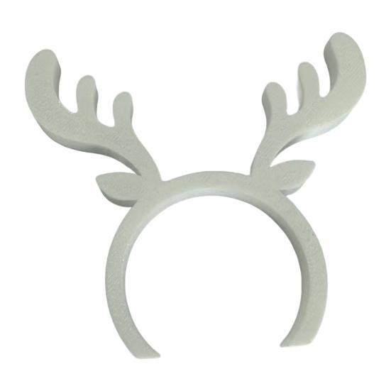 Reindeer Napkin Ring Christmas Napkin Holder 3D Printed Antler Napkin Ring for Holiday Parties Xmas Dinner Wedding Decor