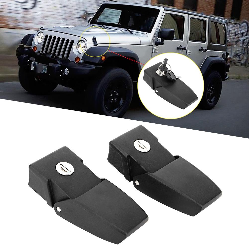 Engine Bonnets Hood Lock Latch Fits for Jeep Wrangler JK JKU 2007 2018