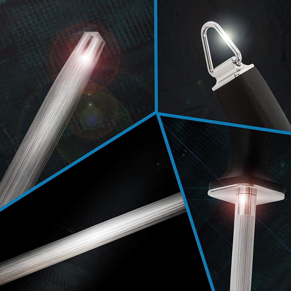 LMETJMA Premium 12 Zoll Messerschärfer Stab Chef Diamant Schleifstab Abziehstab für alle Küchenmesser KC0311