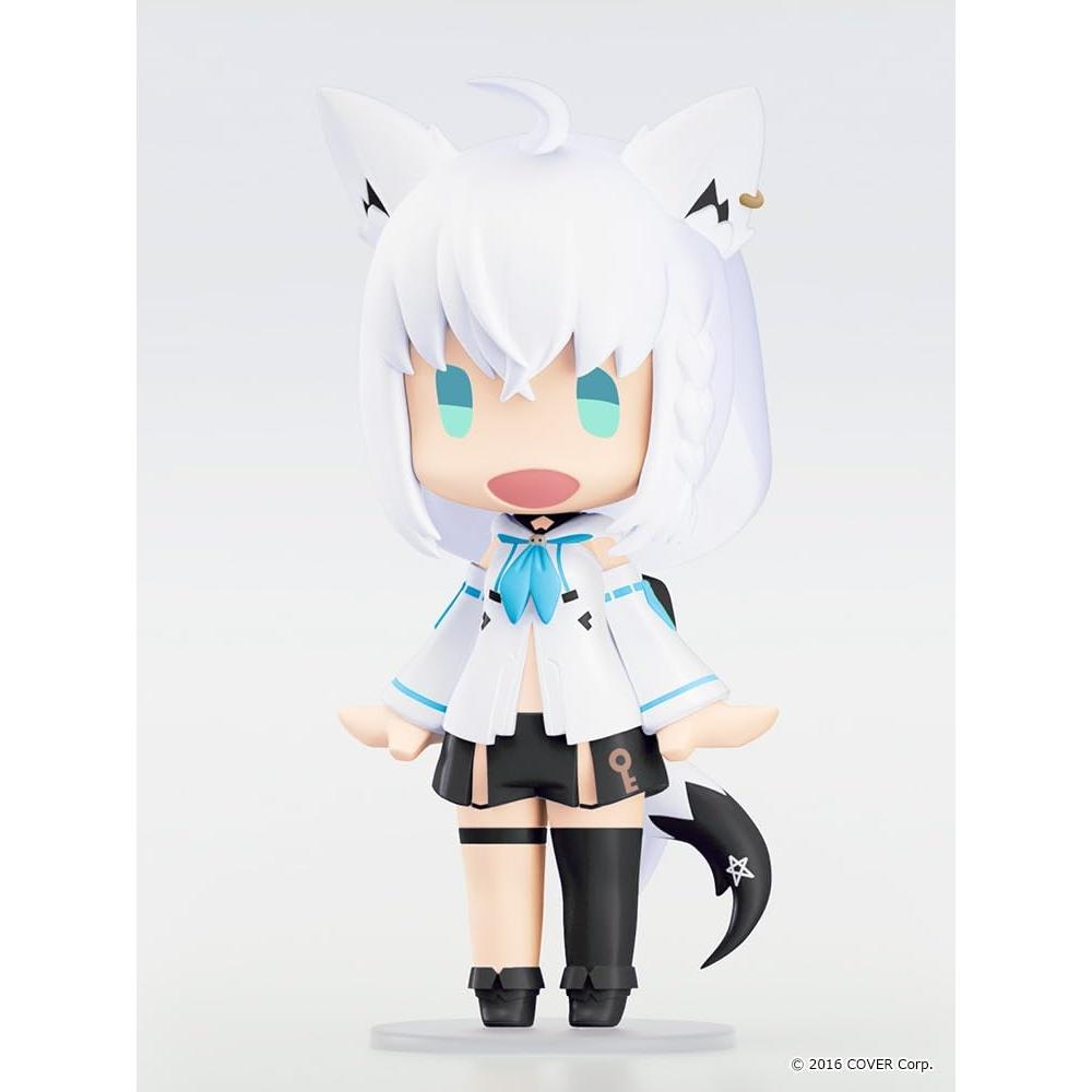 HALLO! GOOD SMILE Hololive Shirakami Fubuki Nicht-Maßstab Bemalte Kunststoff-Actionfigur