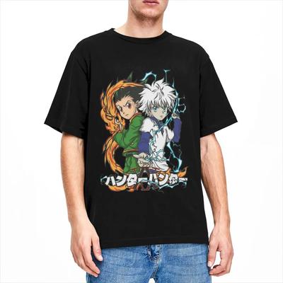 Increíble Camiseta Hunter X Hunter Hombre Mujer Gon Freecss Killua Zoldyck Camiseta Idea de Regalo Ropa