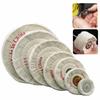 White Wheels Buffing Polishing Wheel 2-12in Mirror Polish Pad Cloth Buffing Wheel  Polishing Tools