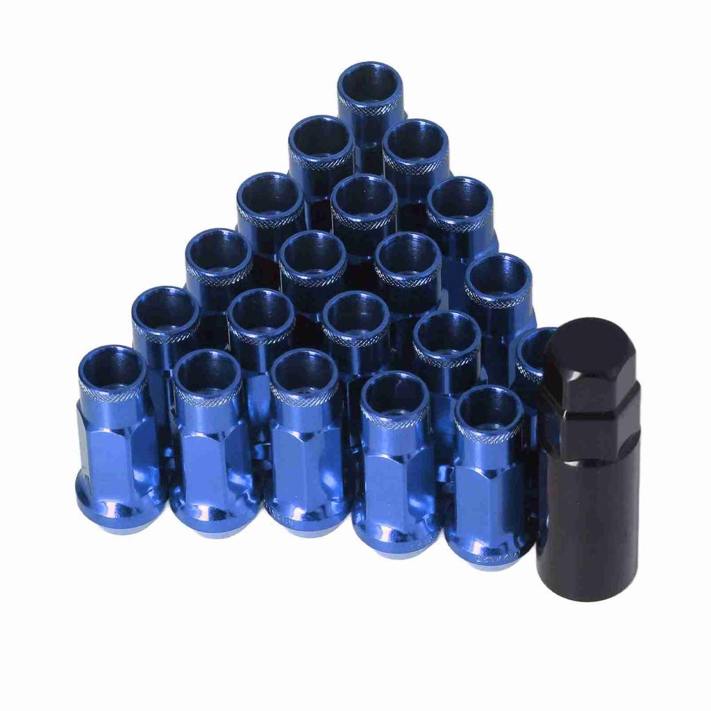 20pcs x1.25 Metal Wheel Lug Nuts Car Accessories Replacement for