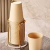 Luxury Disposable Cup Storage Holder Water Tea Cups Dispenser Rack Shelf With Longer Stick Mug Display Stand Home Organizer