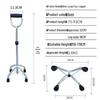 Height Adjustable Quad Cane, Aluminum Alloy & Stainless Steel Telescopic Walking Stick for Elderly.