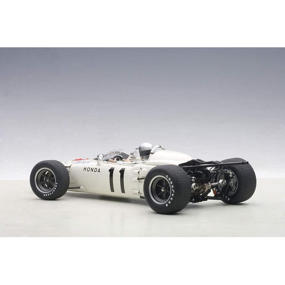 Autoart 1 18 Honda Ra272 F1 1965 11 Sieger des Großen Preises von Mexiko Mit Richie Ginther Fahrerfigur Einzelstück