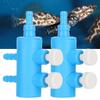 2 STÜCK Set Kunststoff Aquarium Sauerstoffpumpe Adapter Luftstromregler Aquarium Luftverteiler Fischtank