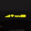 2025NEW Car Vinyl Reflective Stickers Wifi Battery Level Signal Decals Decor Car Funny Sticker For Auto Decor Accessories