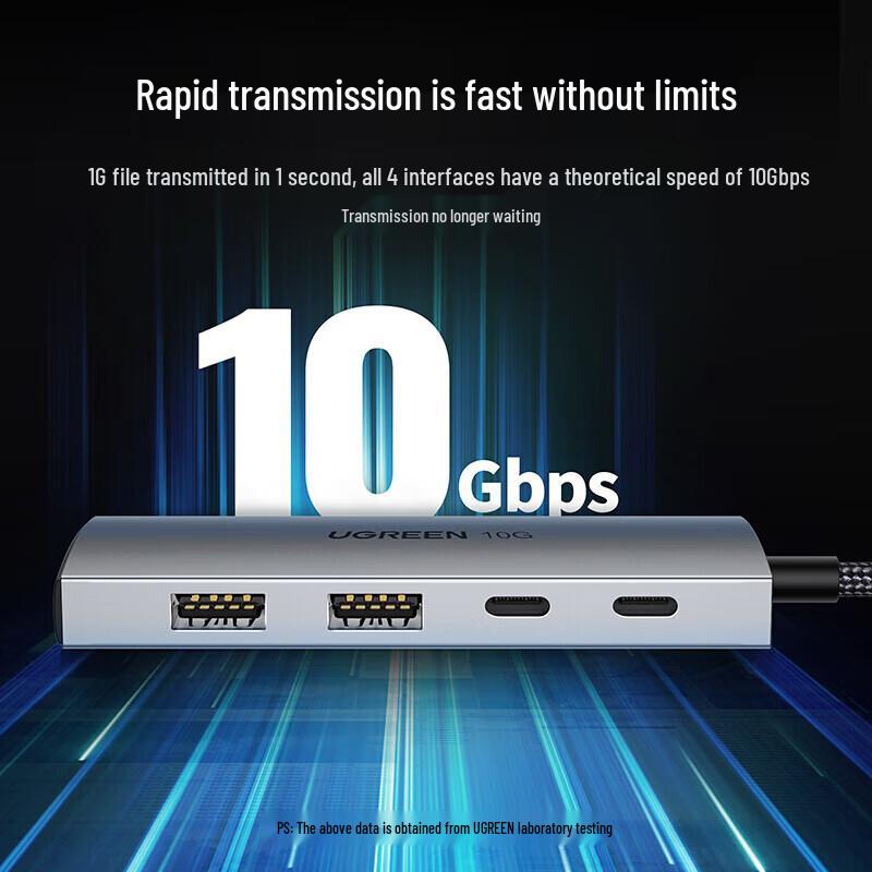 UGREEN USB 3.2 Type-C to 4-Port USB 2.0 Data Hub