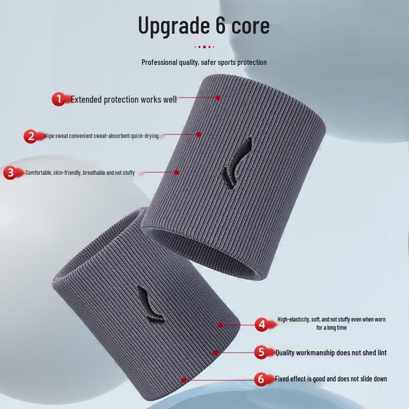 LI-NING Sports Sweat-Absorbing Wrist Support