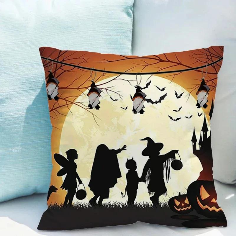 decorative Pillowcases Halloween x Cushions Cover x for Pillow Cases Double-sided Printing Couch Pillows Cushion Covers