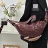 Crescent Shoulder Bags For Women Winter New Crossbody Bag Soft PU Leather Large Capacity Shopper Tote Hobo Bag