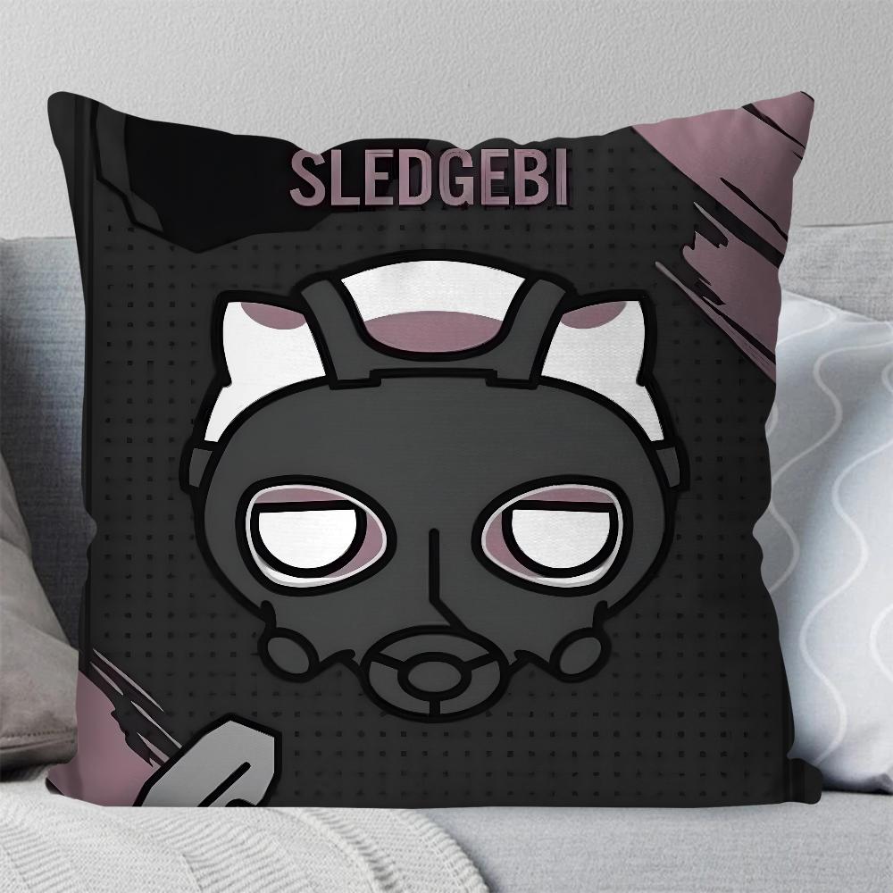 Game D-Dokkaebi Pillow Case Square Pillow Bedroom Sofa Leisure Comfort Cushion Car Living Room Home Decoration 40X40