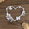 Heart Wreath Die Cut For Scrapbooking Card Making Photo Album Decorative Embossing Paper Die Carbon Steel Cutting Die