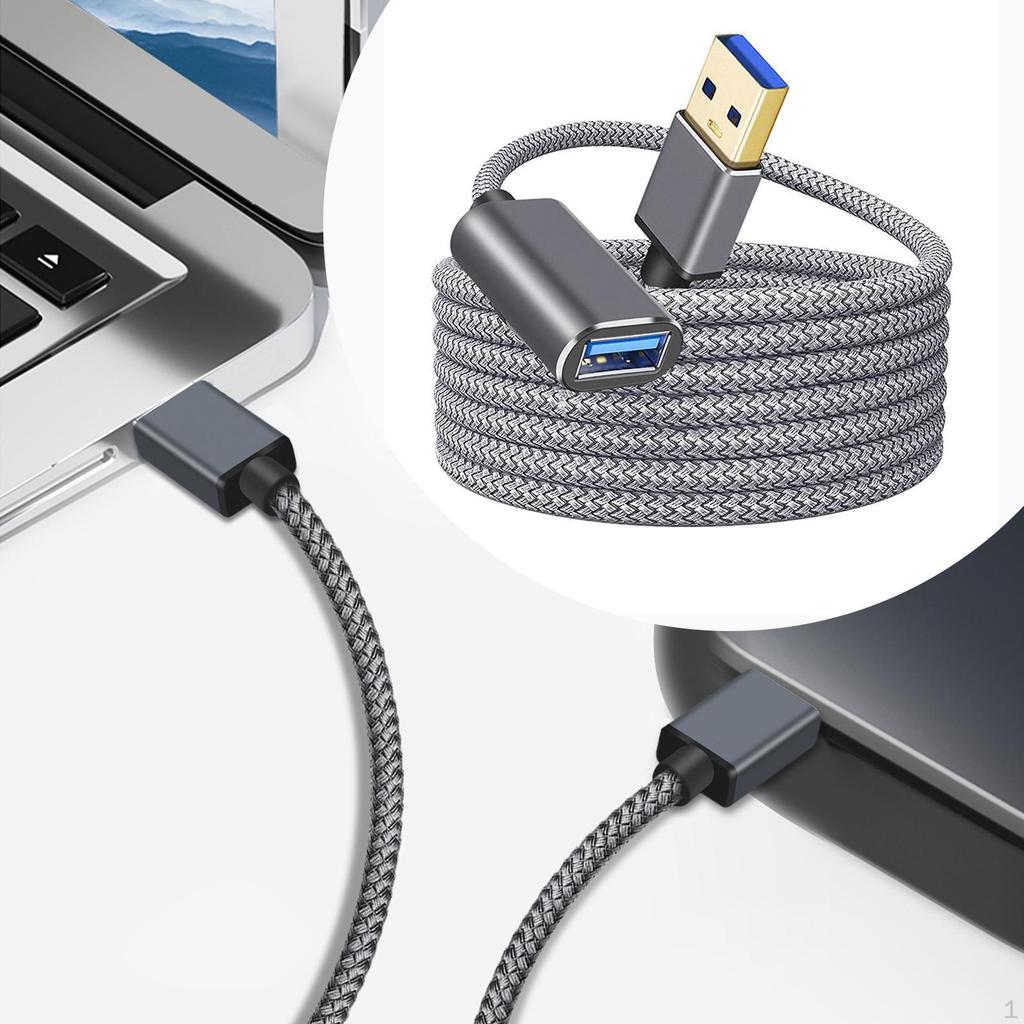 USB Extension Cable Portable Male ward Female Durable Data Transfer Cord