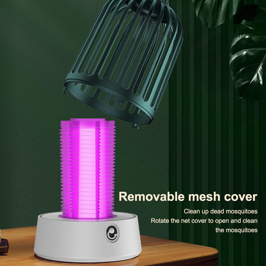 Electric Fly Trap Lamp USB Rechargeable For Home Indoor Rated Power 5W Rated Voltage Dv 5V-1A